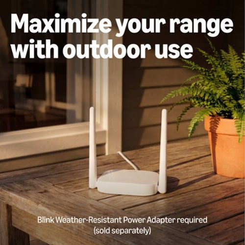 Blink Outdoor XR+ — Extended Range Wireless Outdoor 4 Camera with 10x security coverage — 1 camera system - Black WORLDWIDE DELIVERY