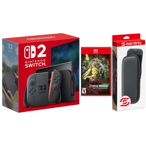 Switch 2 Console with Hyrule Warriors Age of Imprisonment and