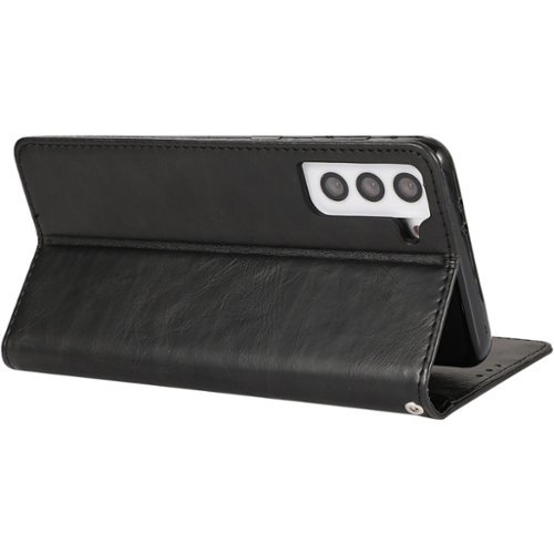 SaharaCase Folio Wallet Case for Samsung Galaxy S22 - Black GLOBAL SHIPPING