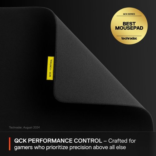 SteelSeries QcK Performance Gaming Mouse Pad XL - Control - Black WORLDWIDE DELIVERY