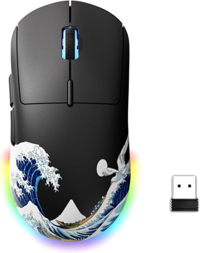 Womier G57 Wireless Gaming Mouse, 8000 DPI, 2.4G/Bluetooth/USB C