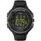 Timex - Men's Expedition Shock XL Vibrating Alarm 50mm Watch - Black-Front_Standard