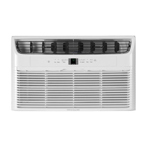 Frigidaire - 230V 14,000 BTU 700 Sq. Ft. Wall Air Conditioner with 10,600 BTU Supplemental Heat - White