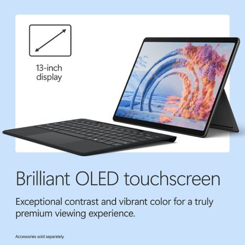 Microsoft Surface Pro - 13 OLED Touchscreen - Snapdragon X2 Elite (12 Core) 2026 - 16GB Memory - 1TB SSD - Device Only - Black WHERE TO BUY