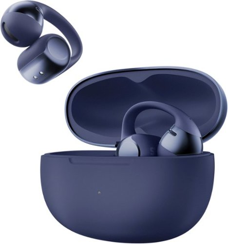 Shokz OpenDots ONE Open-Ear Clip-On True Wireless Bluetooth Earbuds - Navy Blue WORLDWIDE DELIVERY