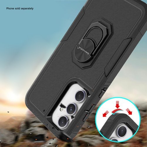 SaharaCase Raider Series Heavy Duty Case for Samsung Galaxy S25+ - Scorpion Black SHOP ONLINE