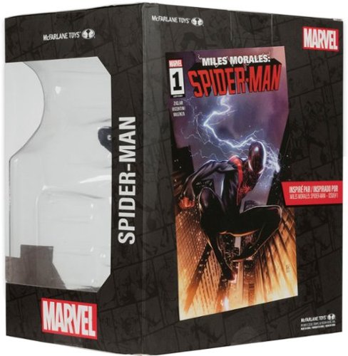 McFarlane Toys Marvel 5.25 Spider-Man 1:10th Scale Collectible with Scene - Wave 2 (Miles Morales: Spider-Man #1) SHOP ONLINE