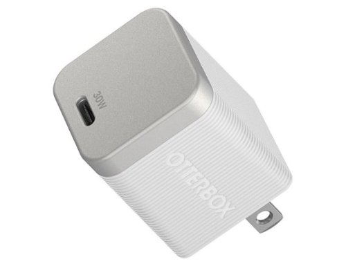 OtterBox - Premium Pro Wall Charger 30w Fast Charge | Color: White - White-Front_Standard 