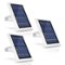 Wasserstein - Solar Panels for Ring Spotlight Camera Battery and Ring Stick Up Camera Battery (3-Pack) - White-Front_Standard