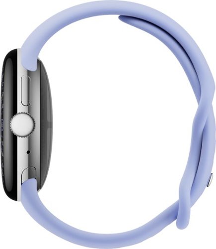 Google Pixel Watch 4 (41mm) - LTE - Polished Silver Case - Iris Band - (2025) GLOBAL SHIPPING