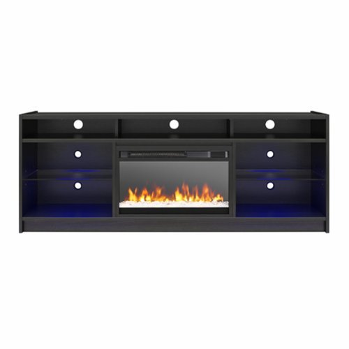 Luna Fireplace TV Stand for TVs up to 65"-Front_Standard 