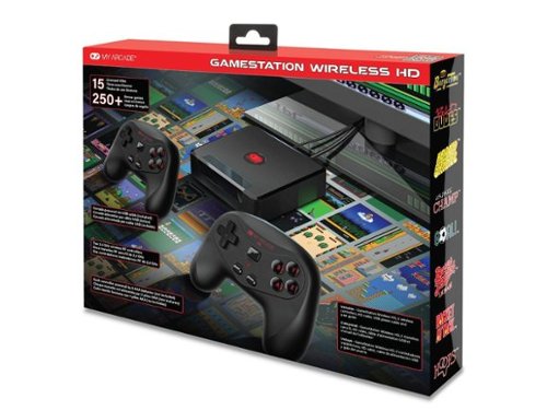 GameStation Wireless HD Plug 'N Play with 250+ Games (Data East, Jaleco)-Front_Standard 