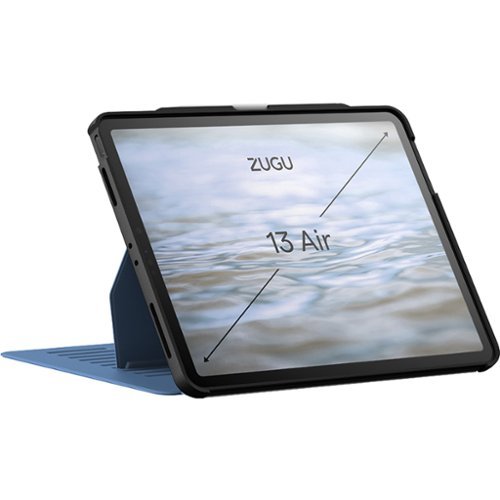 ZUGU Slim Protective Case for Apple iPad Air 13 M2/M3 (2024/2025) and iPad Pro 12.9 (3rd/4th Generation, 2018/2020) - Slate Blue GLOBAL SHIPPING