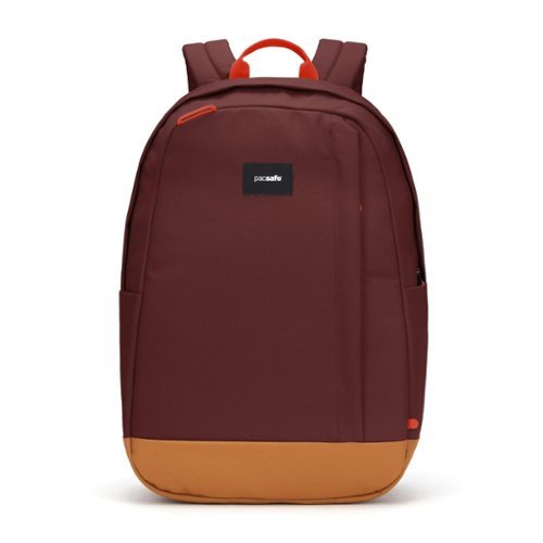 Pacsafe - GO 25L Backpack - Garnet Red-Front_Standard 