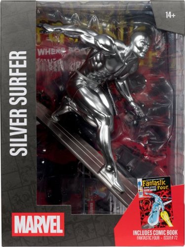 McFarlane Toys Marvel Silver Surfer 1:6th Scale Collectible with Scene (Fantastic Four #72) 10 Figure WHERE TO BUY