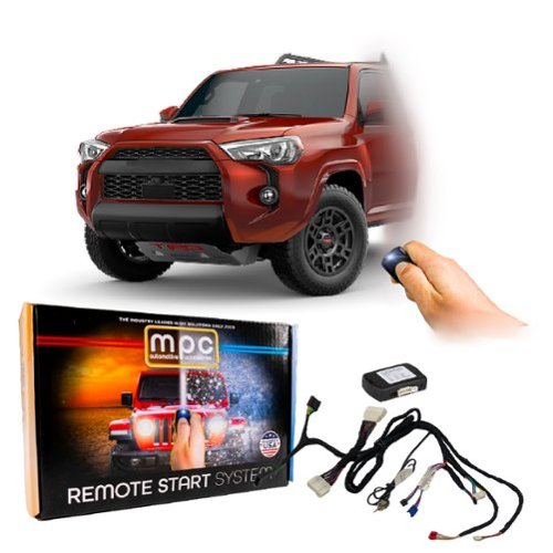 MPC - OEM Remote Activated Remote Start For 2022-2024 Toyota 4Runner - Black-Front_Standard 