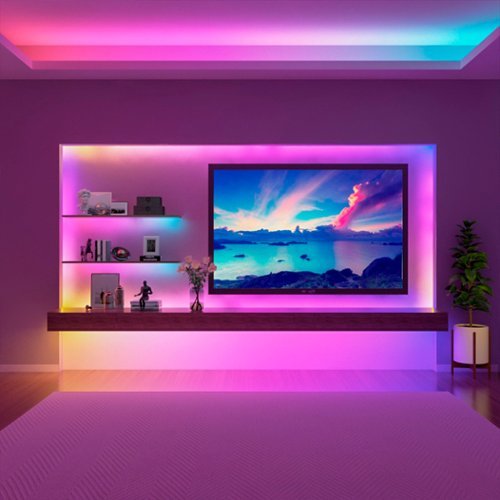 Govee 24.6' RGBIC Strip Light with Smart LED Bulb - Multi BUY ONLINE
