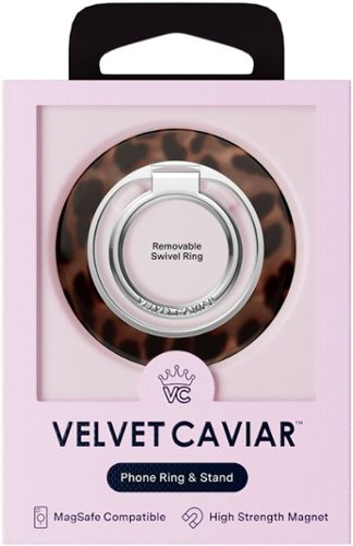 VELVET CAVIAR Magnetic Phone Ring & Stand - It GIrl Leopard WORLDWIDE DELIVERY