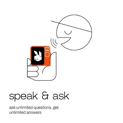 Rabbit  R1 Mobile AI Device - Personal AI Assistant - Leuchtorange WORLDWIDE DELIVERY