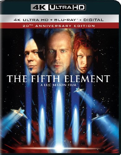  The Fifth Element [Includes Digital Copy] [4K Ultra HD Blu-ray] [2 Discs] [1997]