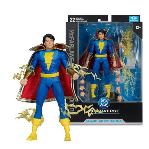 McFarlane Toys - DC Multiverse Shazam! Freddy Freeman 7" Action Figure - McFarlane Collector Edition #55 - Chance for Chase-Front_Standard 