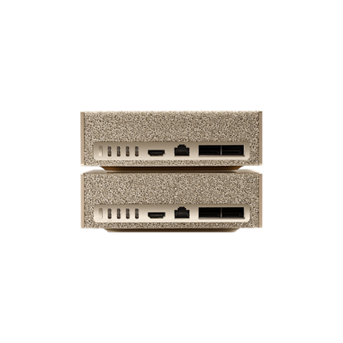 DGX Spark - NVIDIA GB10 Grace Blackwell Superchip, 128 GB LPDDR5x, ARM Processor, 4TB NVME M.2 SSD Storage 2 Pack Kit - Gold