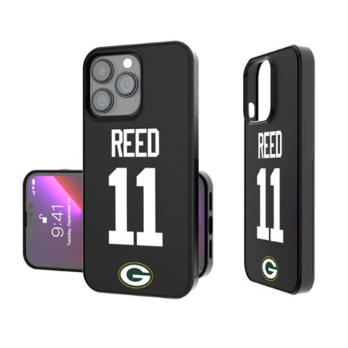 Keyscaper - NFL - Jayden Reed Green Bay Packers iPhone Bump Case - 16 Pro Max - Black-Front_Standard 