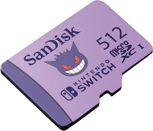 SanDisk 512GB microSDXC UHS-I for Nintendo Switch 1 Pokémon GLOBAL SHIPPING
