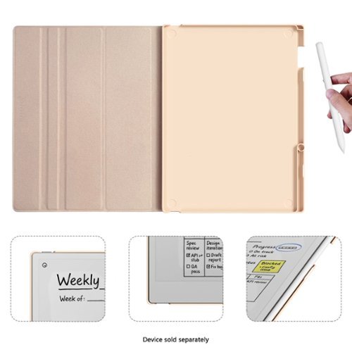 SaharaCase Venture Series Bi-Fold Folio Case for reMarkable Paper Pro - Pastel Pink HOW TO BUY