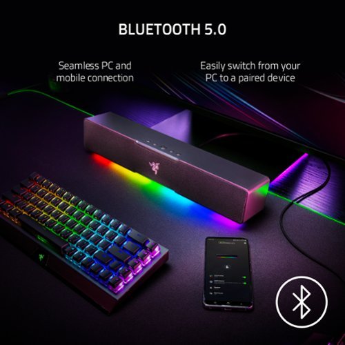 Razer Leviathan V2 X Bluetooth Gaming Speaker with RGB Lighting (1-Piece) - Black GLOBAL SHIPPING