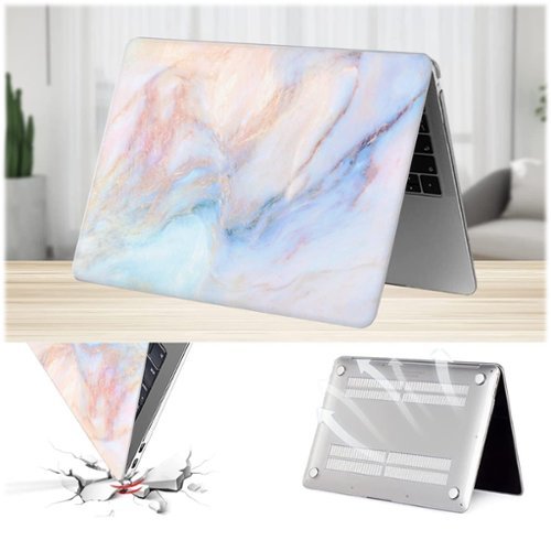 SaharaCase Inspire Series Case for Apple MacBook Pro 16 (M1, M2, M3, M4, M4 Pro and M4 Max Chip) Laptops - Marble Blue HOW TO BUY