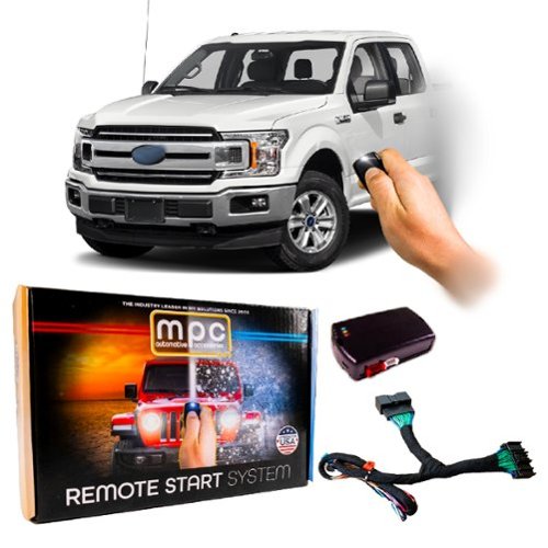 MPC - Remote Starter For Ford F-150 2015-2020 | Plug & Play | Lock Unlock Lock 2 Start - Black-Front_Standard 