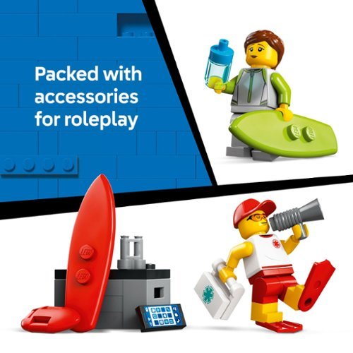 LEGO City Lifeguard Beach Rescue Truck Building Toy 60453 WORLDWIDE DELIVERY