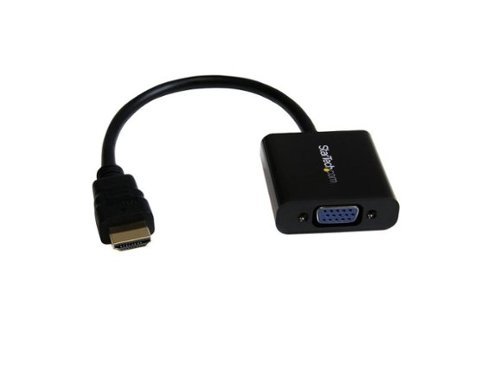 StarTech.com - HDMI to VGA Video Converter - Black-Front_Standard 