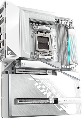 GIGABYTE X870 AORUS STEALTH ICE (Socket AM5) AMD X870 ATX DDR5 Wi