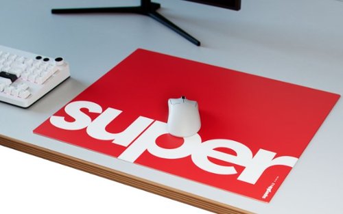 Pulsar Superglide Glass Mousepad v2 XL Red SGPXLR2 - Best Buy