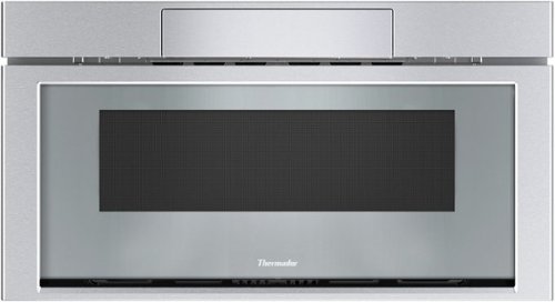 Thermador - Masterpiece and Professional Series 1.2 Cu. Ft. Smart Microwave Drawer with Sensor Cooking Controls - Stainless Steel-Front_Standard 