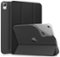 DTTO - Case for iPad (A16) 11th Gen 2025 & iPad 10th Gen 2022, Slim Trifold Stand Cover with Auto Wake/Sleep - Black-Front_Standard