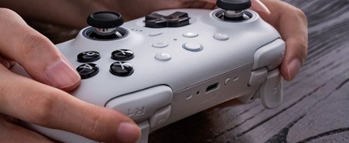 8BitDo Ultimate 2 Bluetooth Wireless Gaming Controller for Nintendo Switch, PC - White BUY IN QATAR