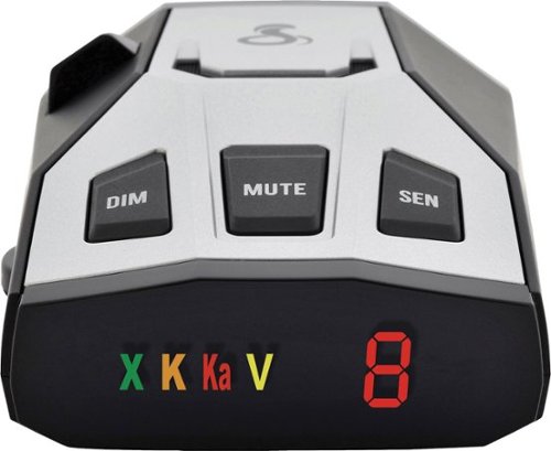  Cobra - RAD 350 Radar and Laser Detector - Gray