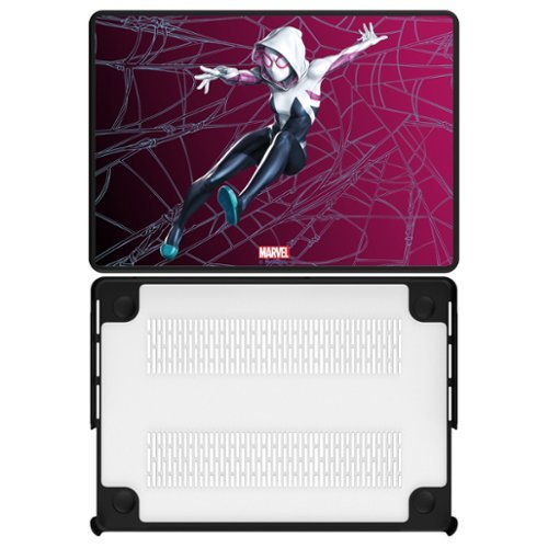 Keyscaper - Marvel MechLine Laptop Case - Apple MacBook Pro (13-inch, 2020) - Spider-Gwen-Front_Standard 