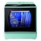 AIRMSEN - Portable Countertop Dishwasher with 5L Water Tank - 5 Washing Programs Tabletop Dishwasher - Mint Green-Front_Standard