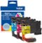 Brother - Genuine LC501XL3PK 3-Pack High Yield Color Ink Cartridges - Cyan/Magenta/Yellow-Front_Standard