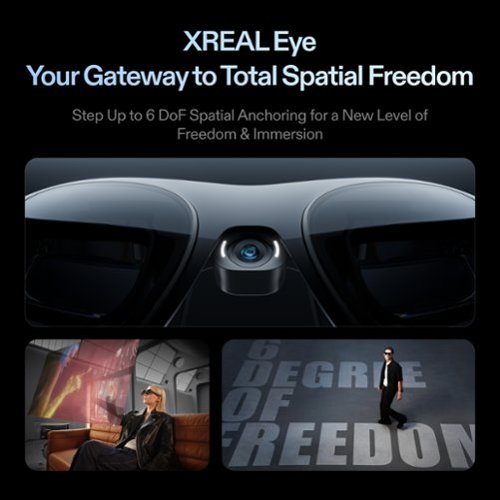 XREAL ONE PRO AR Glasses w/X1 Chip, 171 FHD 120Hz Display w/Sound by Bose for iPhone16/15, Steam/ROG, Mac/PC/Android/iOS - 57-66mm IPD WORLDWIDE DELIVERY