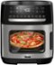 bella PRO - 12.6-qt. Touchscreen Air Fryer Pizza Oven with Rotisserie - Stainless Steel-Front_Standard