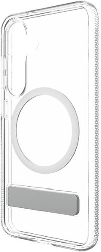 ZAGG Crystal Palace Snap MagSafe Compatible Case w/ Kickstand for Samsung S25 - Clear WORLDWIDE DELIVERY