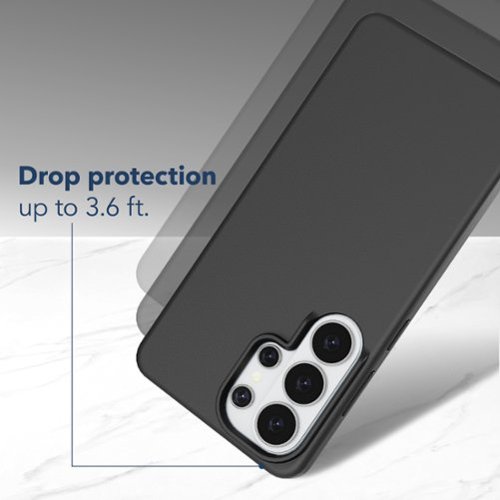 Insignia™ Silicone Case with Magnetic Charging Ring for Samsung Galaxy S26 Ultra - Black GLOBAL SHIPPING