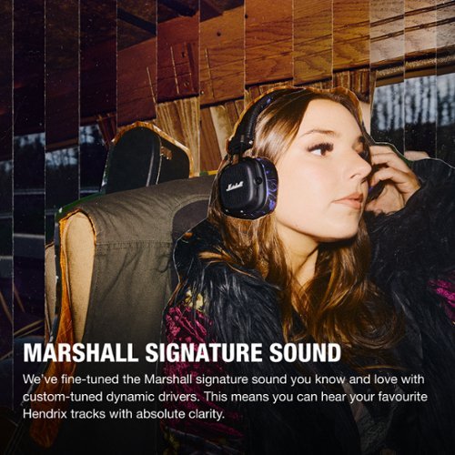 Marshall Major V Wireless On Ear Bluetooth Headphones with