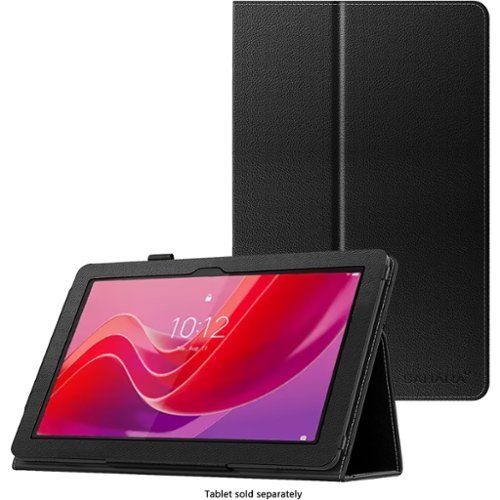 SaharaCase Venture Series Bi-Fold Folio Case for Lenovo Tab M11 - Black WORLDWIDE DELIVERY