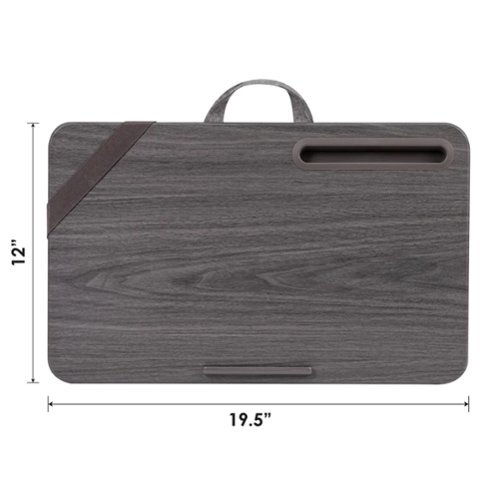 LapGear Elevation Lap Desk for 15.6 Laptop - Gray Woodgrain WHERE TO BUY